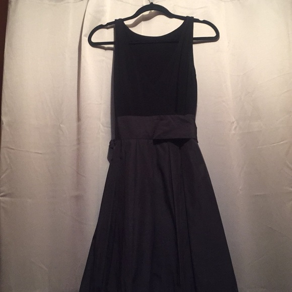 Lauren Ralph Lauren Taffeta Fit & Flare Dress - Picture 6 of 6